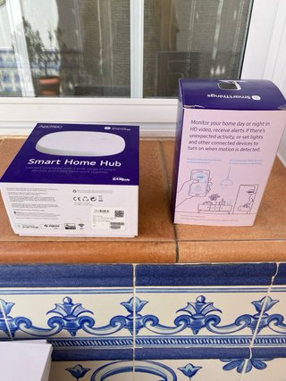 Pack SmartThings: Hub Aeotec V3 + Cámara HD