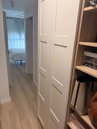 Puertas PAX IKEA Madera Clara blanca +tiradores