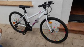 Bicicleta Montaña Blanca