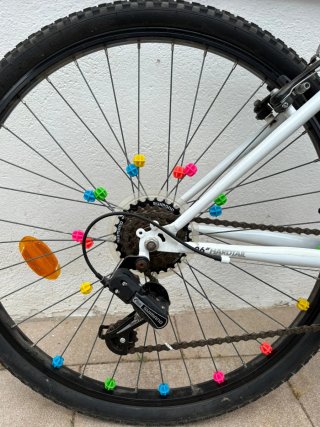 Bicicleta Montaña Blanca
