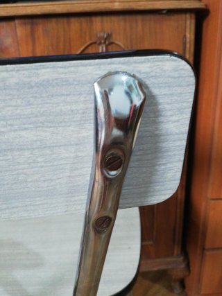 Silla Vintage Metálica Blanca