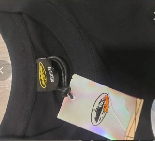 Corteiz Oversized Black T-Shirt Vintage Y2K Baggy