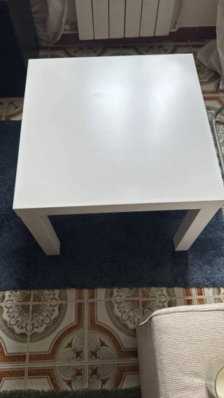 Mesita Ikea Lack Blanca 55x55