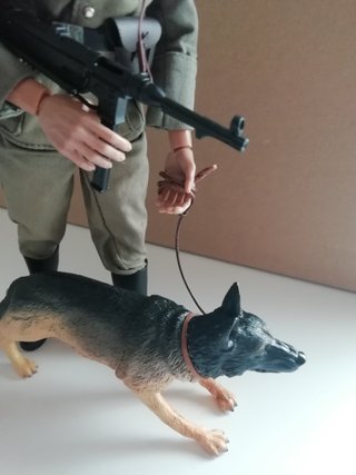Figura 1/6 Soldato Tedesco e Cane WWII
