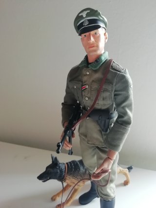 Figura 1/6 Soldato Tedesco e Cane WWII