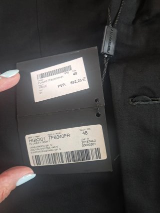 Traje de hombre FUENTECAPALA negro