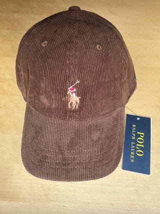 Polo Ralph Lauren Brown Corduroy Cap – Classic Log