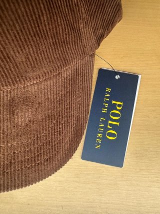 Polo Ralph Lauren Brown Corduroy Cap – Classic Log