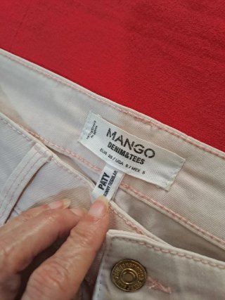 Blusa bordada ,punto de cruz + pantalón