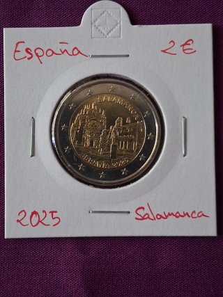 Moneda 2€ España Salamanca 2025