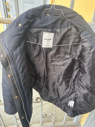 Giacca invernale imbottita blu taglia S