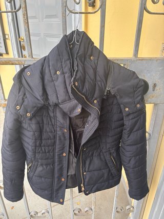 Giacca invernale imbottita blu taglia S