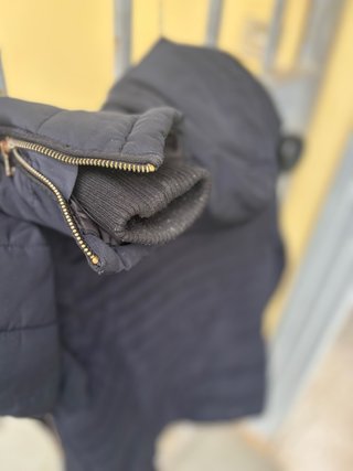 Giacca invernale imbottita blu taglia S