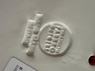 Decorazione Cuore Ceramica Natale
