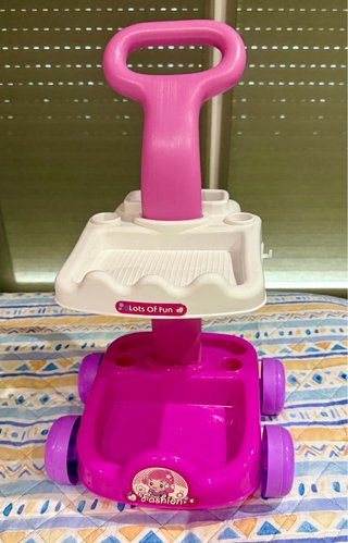 Carrito de juguete rosa Lots Of Fun