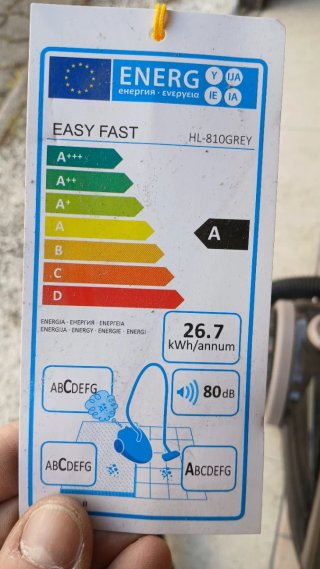 Aspirapolvere ciclonico Easy Fast
