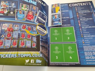 Colección completa Topps cromos UEFA 2015 2016