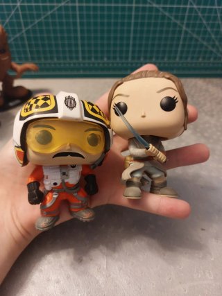 Lotto Star Wars, Funko Pops e Peluche