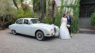 Alquiler coche para Bodas Jaguar S. bodas vintage