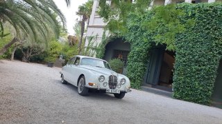 Alquiler coche para Bodas Jaguar S. bodas vintage