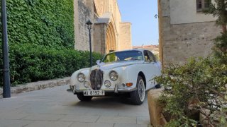 Alquiler coche para Bodas Jaguar S. bodas vintage