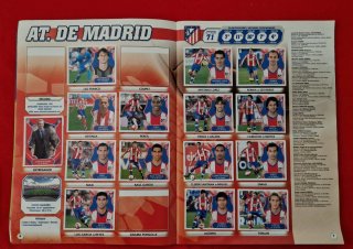 Lote 6 Álbumes Cromos Liga + Álbum Fichas FÚTBOL
