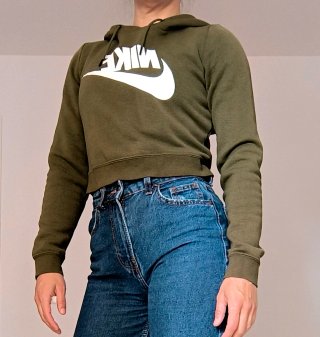 Sudadera Nike con capucha verde