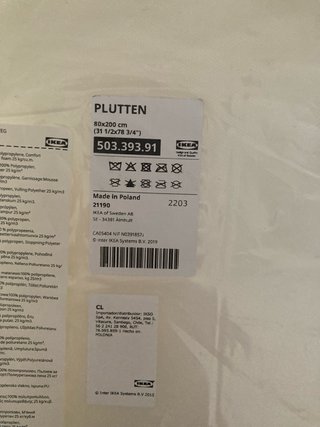 Cama extensible Ikea blanca