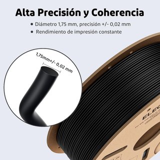 ELEGOO filamento PLA precisione stampa 3D
