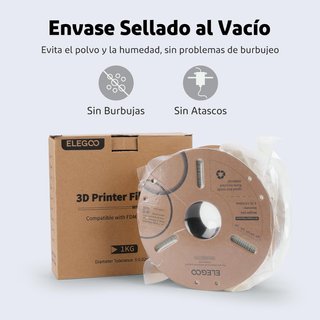 ELEGOO filamento PLA precisione stampa 3D