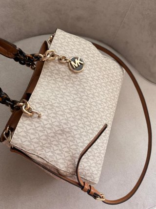 Borsa Michael Kors Beige e Marrone