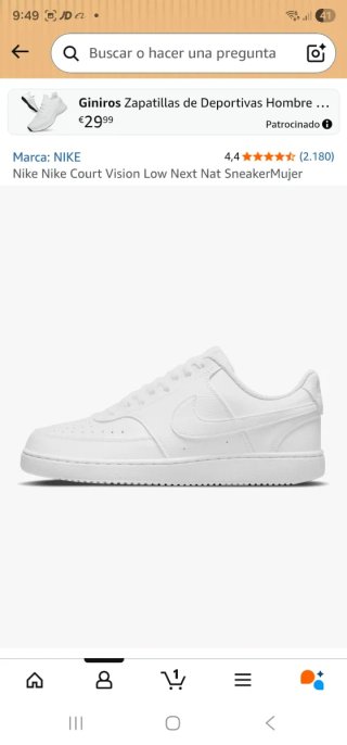 !A ESTRENAR! Nike Court Vision Low Next