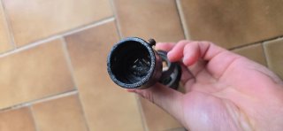 Terminações de cortinados em ferro