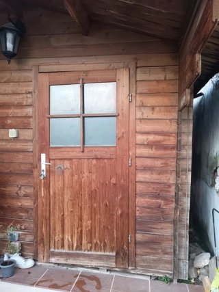Caseta de madera Weka de 4 x 3'20