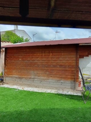 Caseta de madera Weka de 4 x 3'20