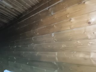 Caseta de madera Weka de 4 x 3'20