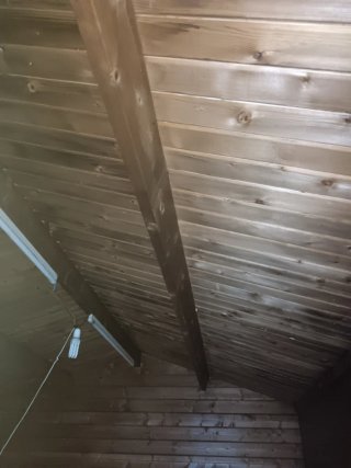 Caseta de madera Weka de 4 x 3'20