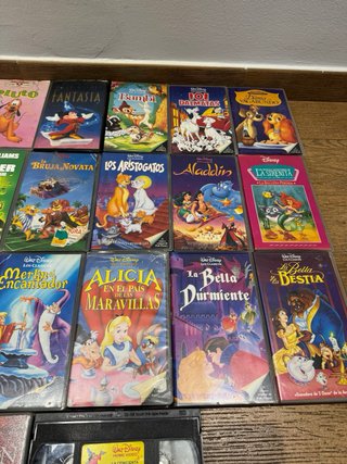 Lote 20 VHS Disney