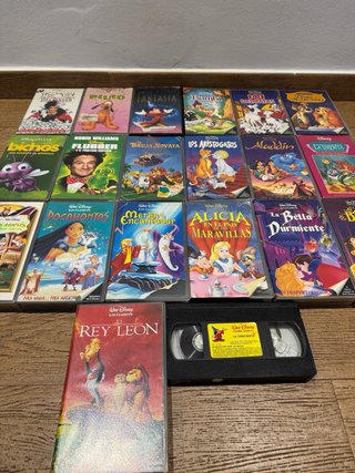 Lote 20 VHS Disney