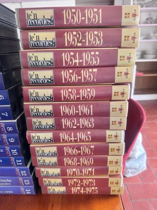 Colección cintas VHS T'en recordes? (1950-1975)