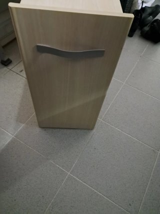 Banco Zapatero Madera con ruedas