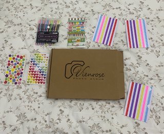 Álbum Scrapbook Nuevo + Accesorios
