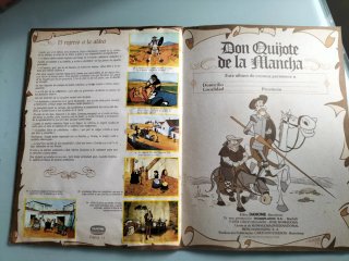Álbum Don Quijote de la Mancha Completo