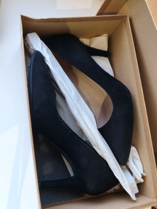 Zapatos de salón Unisa negros talla 37