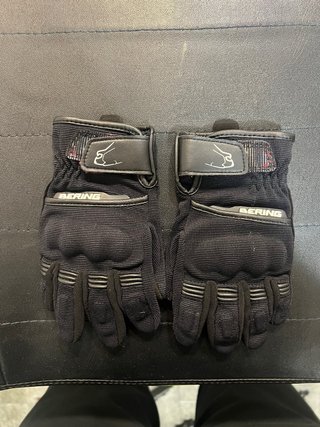 Guantes Moto Bering Niño Negros