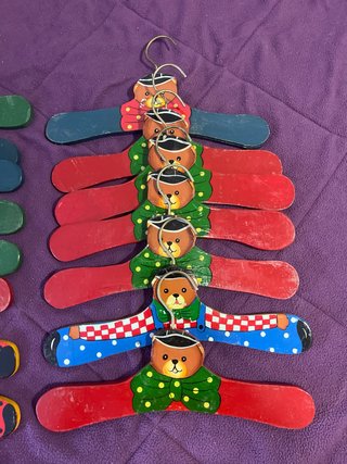 15 Perchas Antiguas de Madera Decoradas