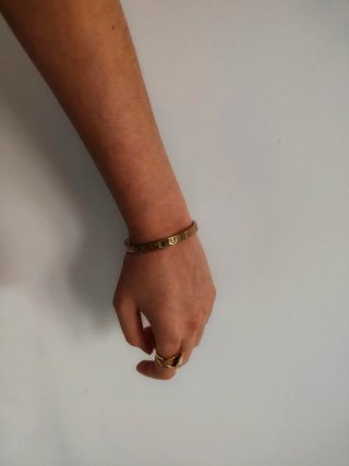 Pulsera Cartier Love Clásica Oro