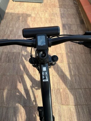 Bicicleta Rockrider Negra. Impecable