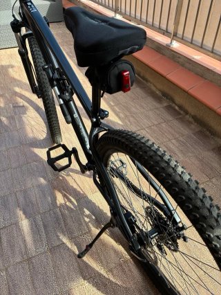 Bicicleta Rockrider Negra. Impecable