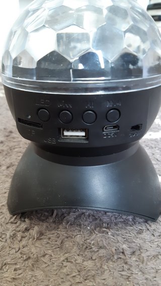 Mini Bola Discoteca LED USB